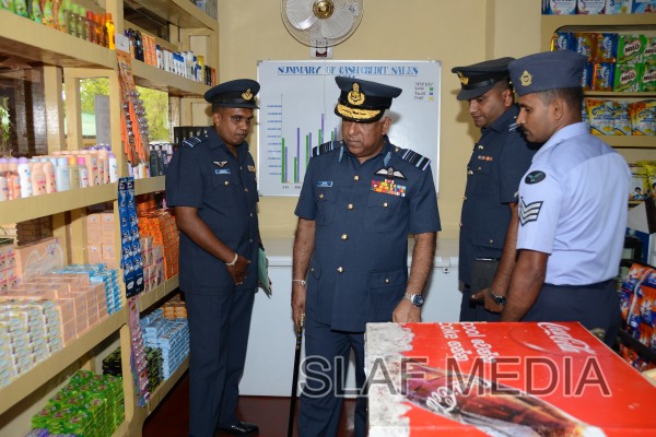 AOCs Inspection at SLAF Station Weerawila