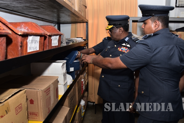 AOC's Inspection at SLAF Station Weerawila