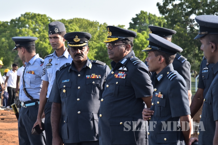 AOC's Inspection at SLAF Station Weerawila