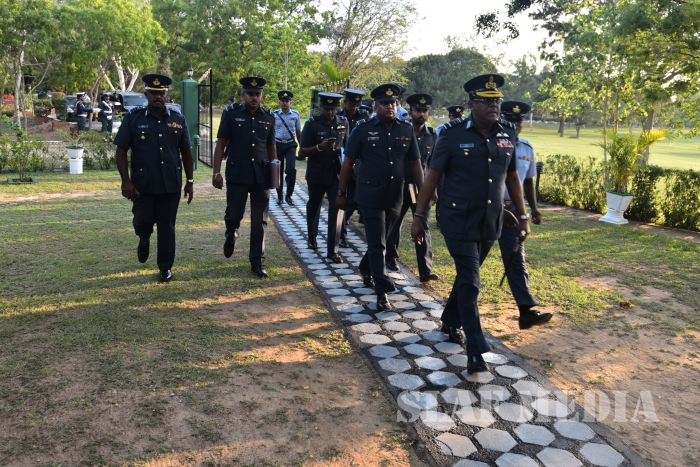 AOC's Inspection at SLAF Station Weerawila