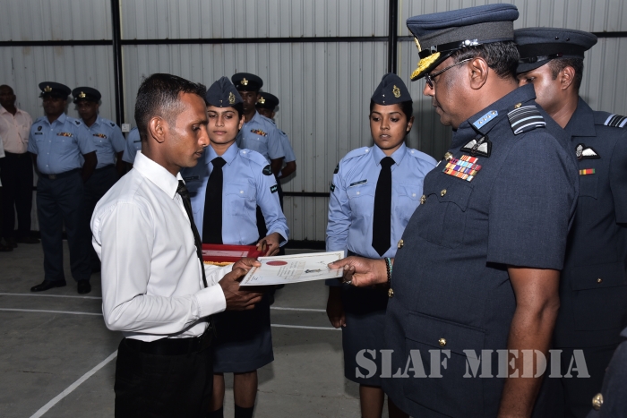 AOC's Inspection at SLAF Station Weerawila