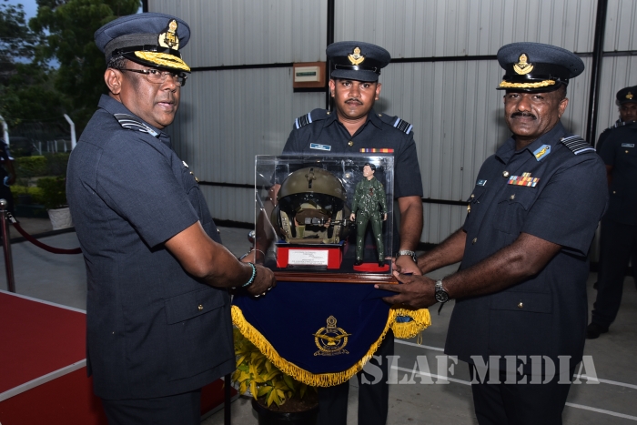 AOC's Inspection at SLAF Station Weerawila