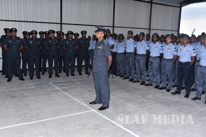 AOC's Inspection at SLAF Station Weerawila