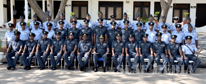 AOC's Inspection at SLAF Station Weerawila