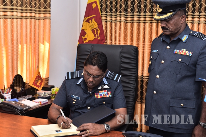 AOC's Inspection at SLAF Station Weerawila