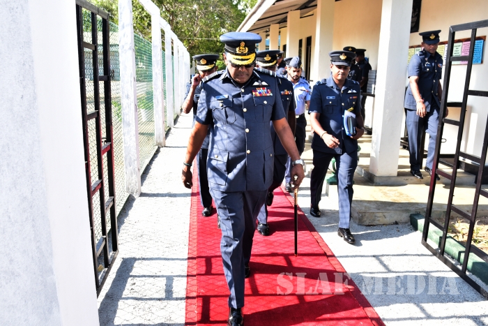 AOC's Inspection at SLAF Station Weerawila