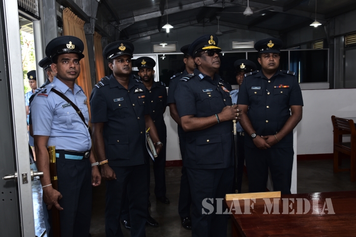 AOC's Inspection at SLAF Station Weerawila