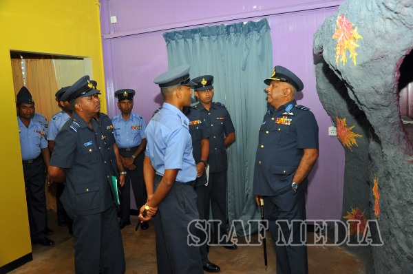 Annual Commander's Inspection at Slaf Station Mullaittivu
