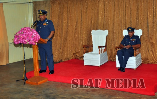 Annual Commander's Inspection at Slaf Station Mullaittivu