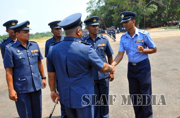 Annual Commander's Inspection at Slaf Station Mullaittivu