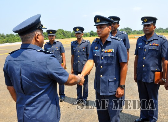 Annual Commander's Inspection at Slaf Station Mullaittivu