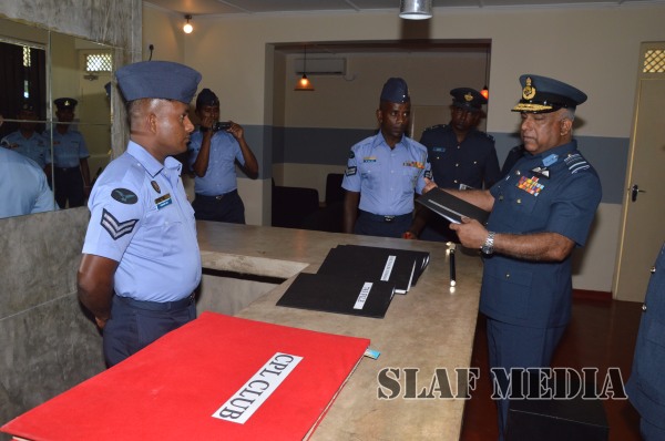 Annual Commander’s Inspection of Slaf Station Sigiriya