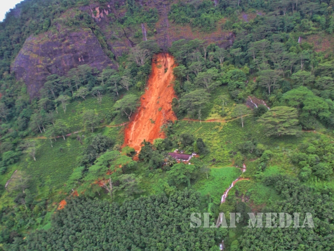 SLAF Conducted Helicopter Recce To Assess Flood Damage and Assistance