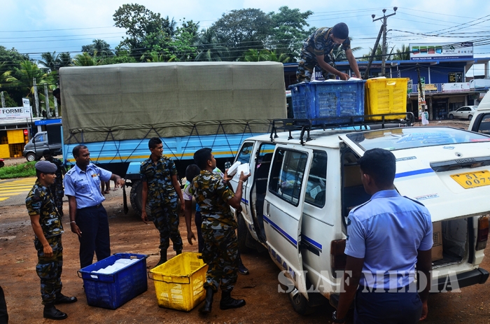 SLAF Conducted Helicopter Recce To Assess Flood Damage and Assistance