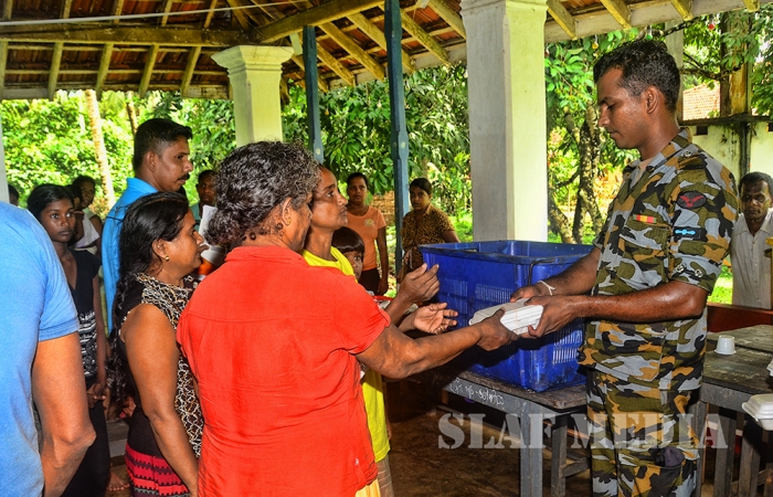 SLAF Conducted Helicopter Recce To Assess Flood Damage and Assistance