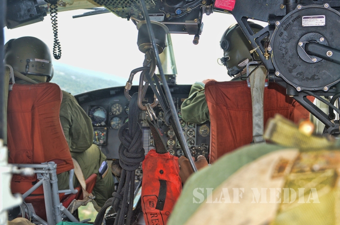 SLAF Continues Reconnaissance and Relief Missions