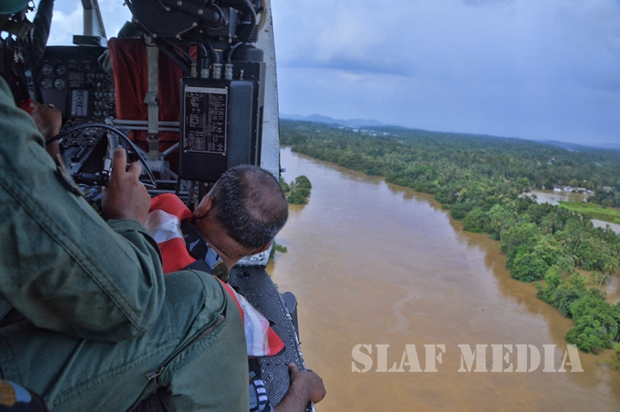 SLAF Continues Reconnaissance and Relief Missions