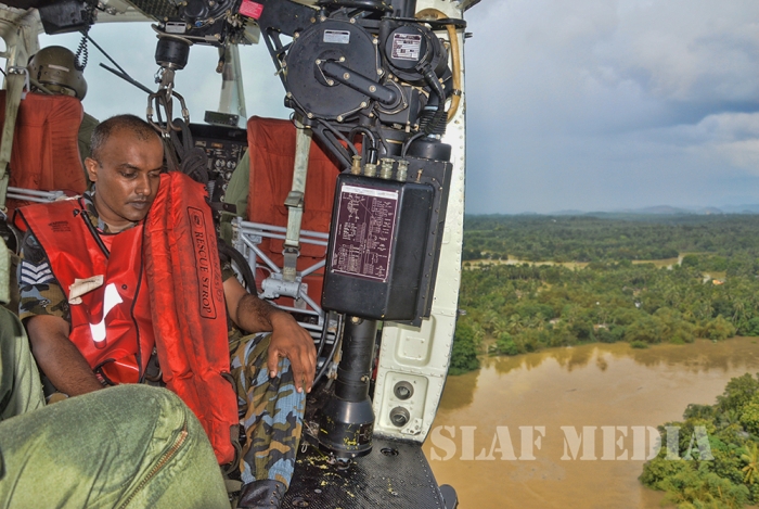 SLAF Continues Reconnaissance and Relief Missions