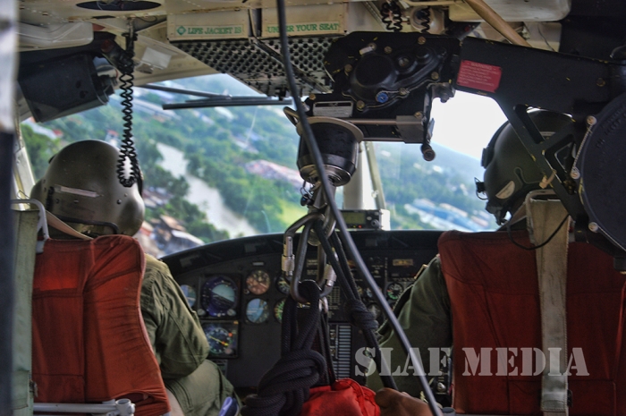 SLAF Continues Reconnaissance and Relief Missions