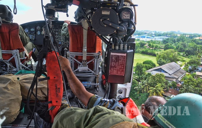 SLAF Continues Reconnaissance and Relief Missions