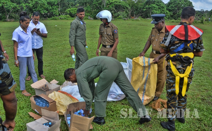 SLAF Continues Reconnaissance and Relief Missions