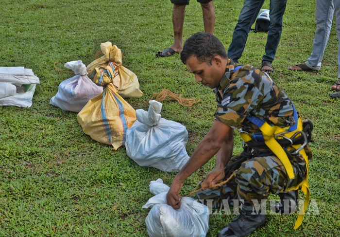 SLAF Continues Reconnaissance and Relief Missions