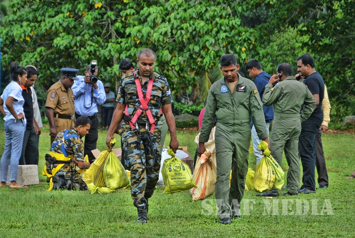 SLAF Continues Reconnaissance and Relief Missions
