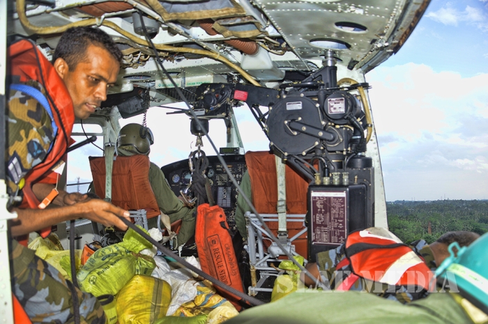 SLAF Continues Reconnaissance and Relief Missions