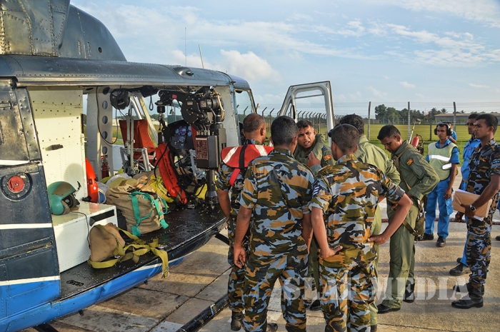 SLAF Continues Reconnaissance and Relief Missions