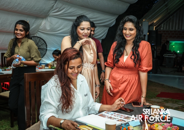 ‘SIP AND PAINT' EVENING AT SLAF STATION BANDARANAIKE INTERNATIONAL AIRPORT