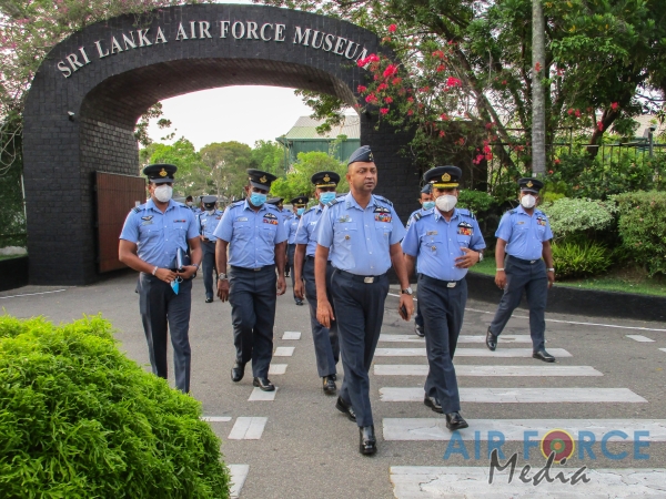 FLIGHT SAFETY POSTER COMPETITION WINNERS RECEIVE AWARDS FROM THE COMMANDER