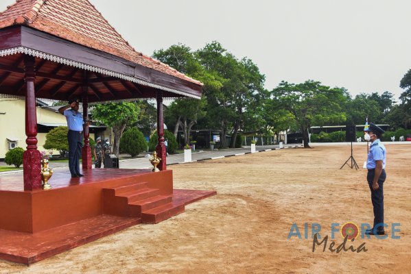 CHANGE OF COMMAND AT THE AERONAUTICAL ENGINEERING SUPPORT WING,
RATMALANA