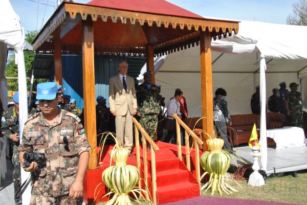UN Medals to SLAF Peacekeepers in Haiti