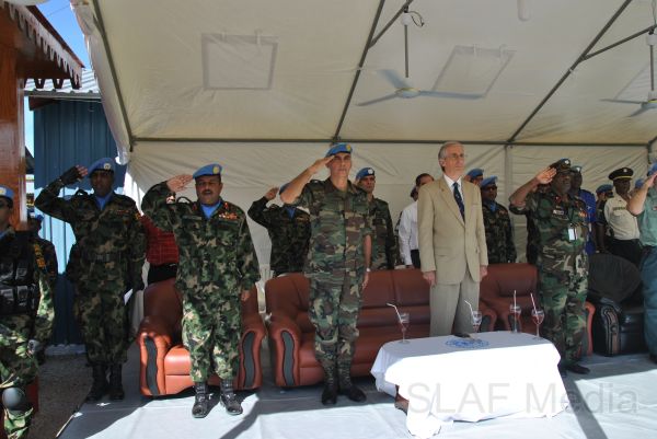 UN Medals to SLAF Peacekeepers in Haiti
