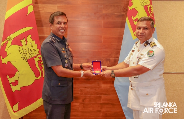 BANGLADESH ARMED FORCES WAR COURSE VISITS AIR FORCE HEADQUARTERS