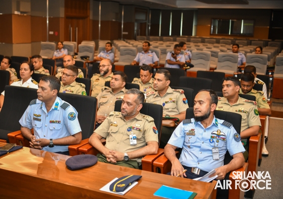 BANGLADESH ARMED FORCES WAR COURSE VISITS AIR FORCE HEADQUARTERS