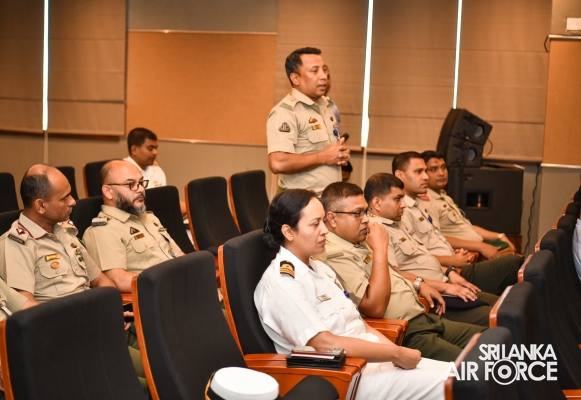 BANGLADESH ARMED FORCES WAR COURSE VISITS AIR FORCE HEADQUARTERS