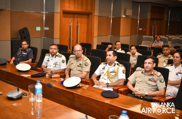BANGLADESH ARMED FORCES WAR COURSE VISITS AIR FORCE HEADQUARTERS