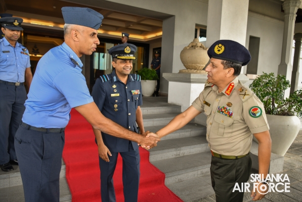 BANGLADESH ARMED FORCES WAR COURSE VISITS AIR FORCE HEADQUARTERS