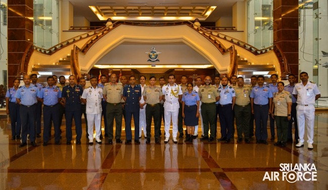 BANGLADESH ARMED FORCES WAR COURSE VISITS AIR FORCE HEADQUARTERS