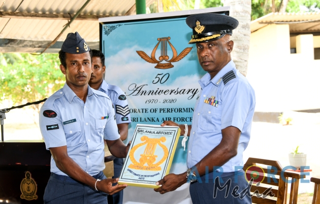 SLAF Band Celebrates 50 Years of Service to the Nation