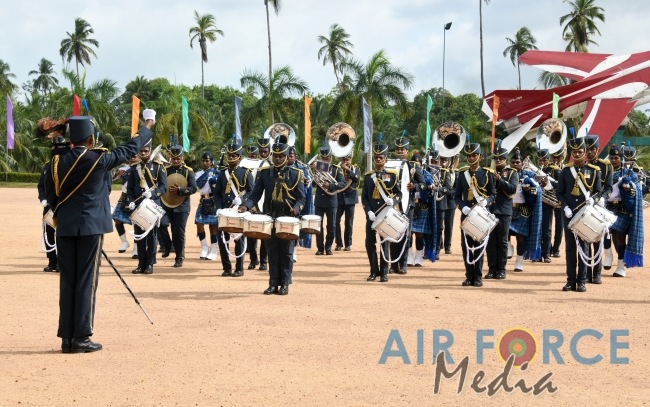 SLAF Band Celebrates 50 Years of Service to the Nation