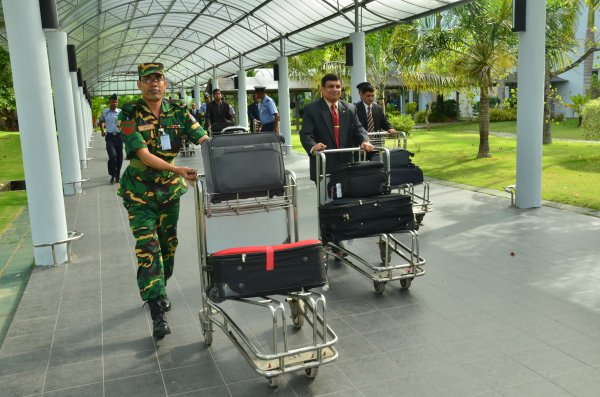 A Delegation from the Bangladesh Armed Forces visits Sri Lanka