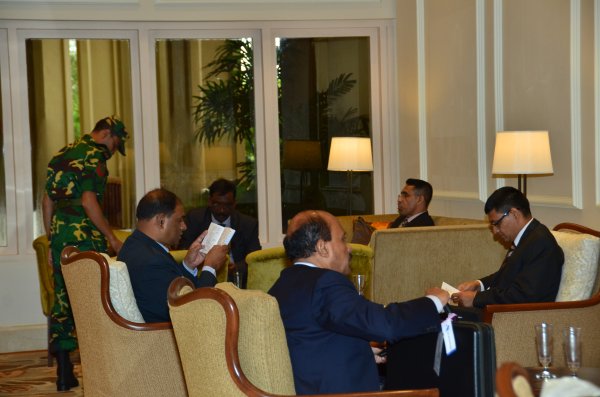 A Delegation from the Bangladesh Armed Forces visits Sri Lanka