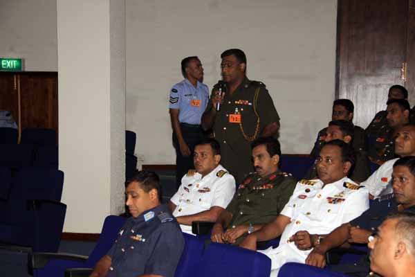 No.04 Course Of Defence Services Command and Staff Collage Visits AFHQ