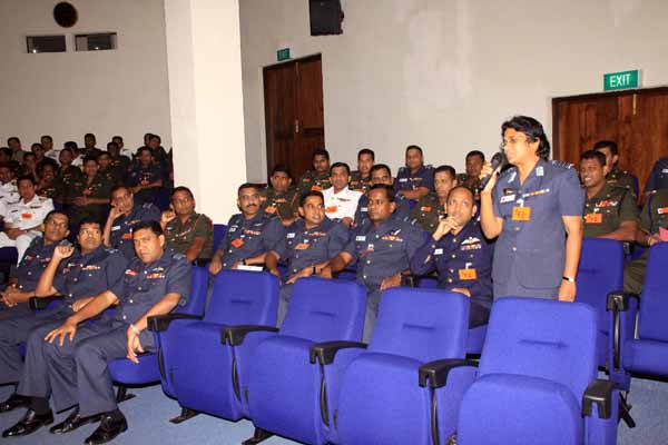 No.04 Course Of Defence Services Command and Staff Collage Visits AFHQ