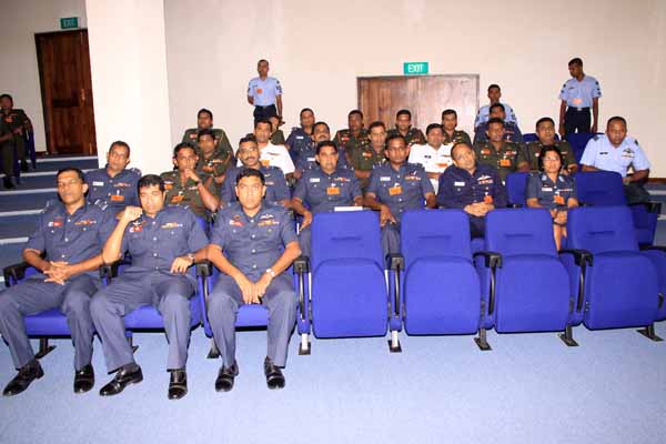 No.04 Course Of Defence Services Command and Staff Collage Visits AFHQ