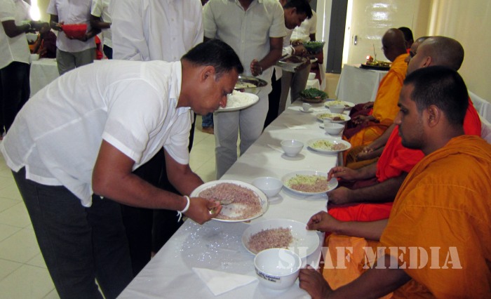 Annual Pirith Chanting’ ceremony at SLAF Batticaloa