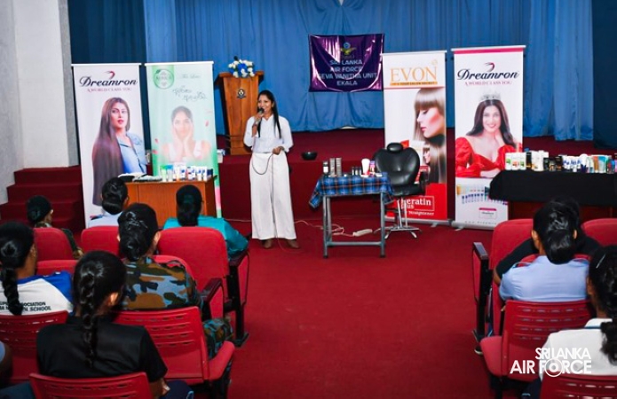 SLAF TTS EKALA CONDUCTS BEAUTY CULTURE WORKSHOP IN COLLABORATION WITH DREAMRON LANKA PVT LTD