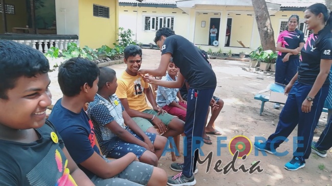 SVU of SLAF Station BIA Organizes Community Service Project for “Unnaruwa Children’s Home”